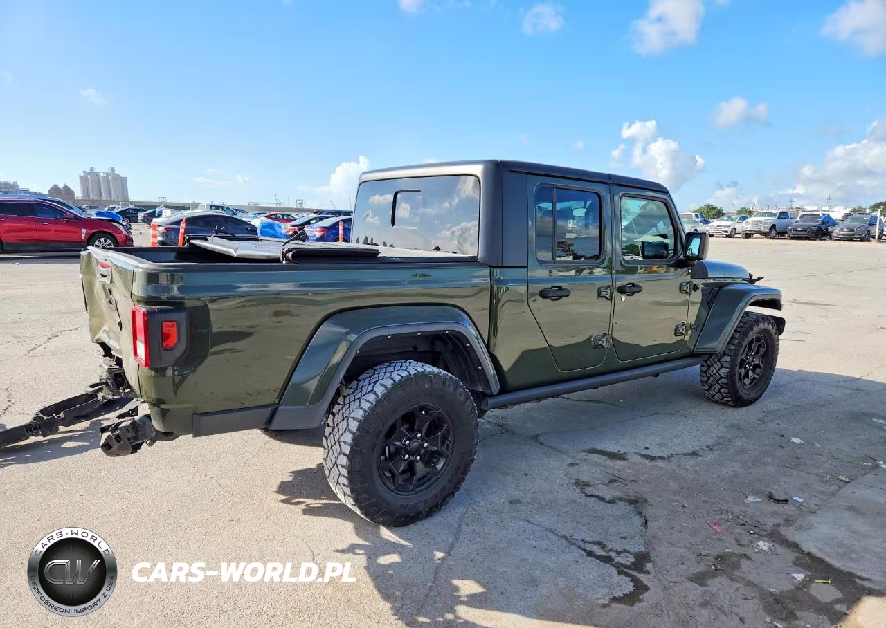 2021 Jeep Gladiator Sport VIN:1C6HJTAG9ML580812 - 3