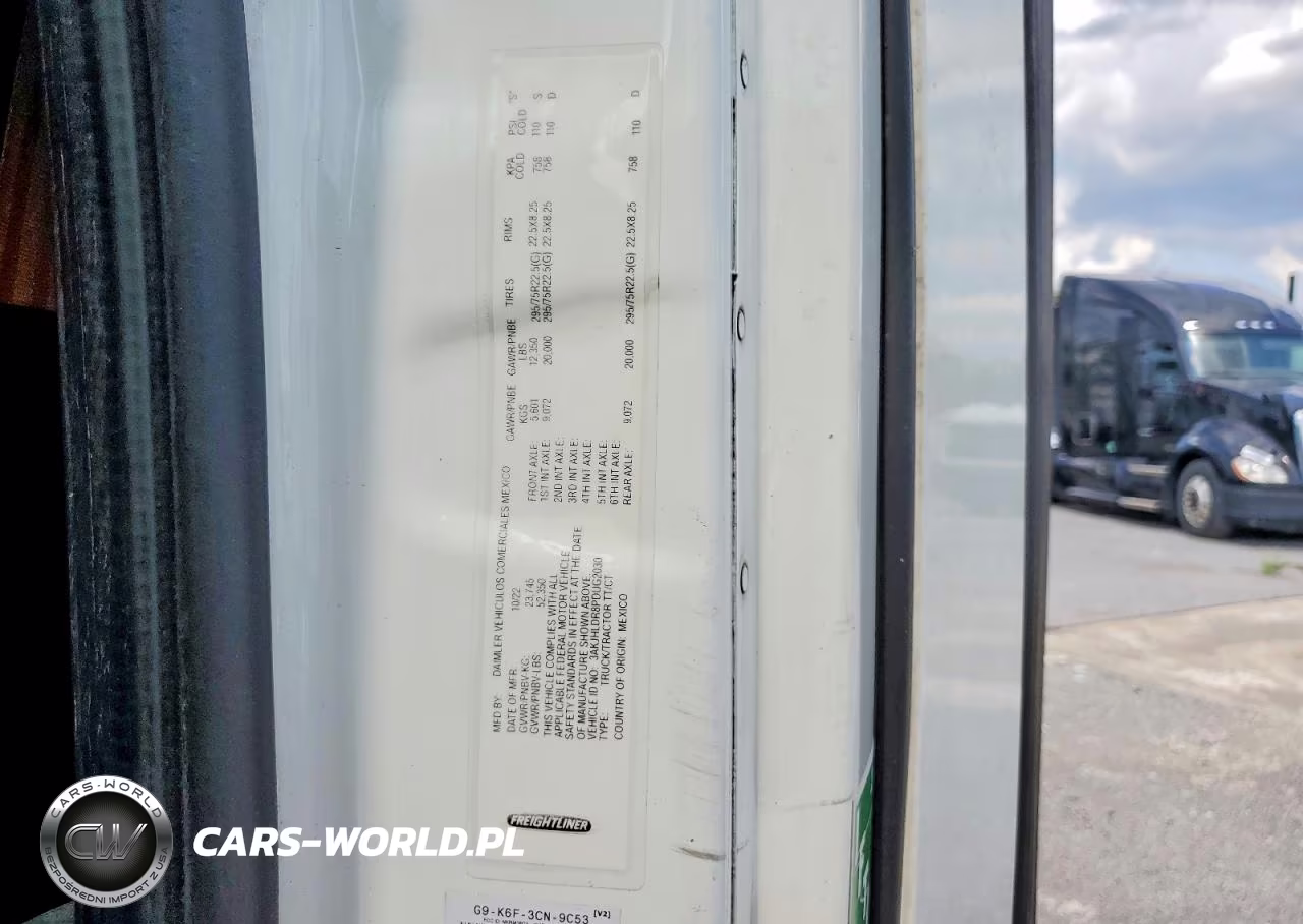 2023 Freightliner Cascadia 126 Semi Truck VIN:3AKJHLDR8PDUG2030 - 12