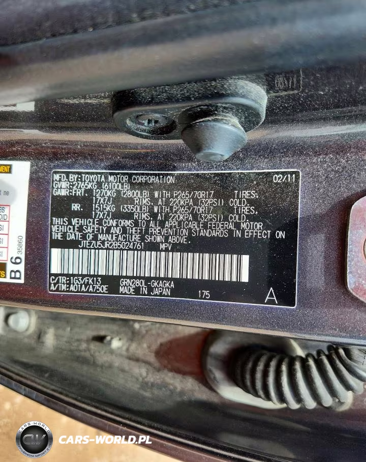 2011 Toyota 4Runner Sr5 VIN:JTEZU5JR2B5024761 - 13