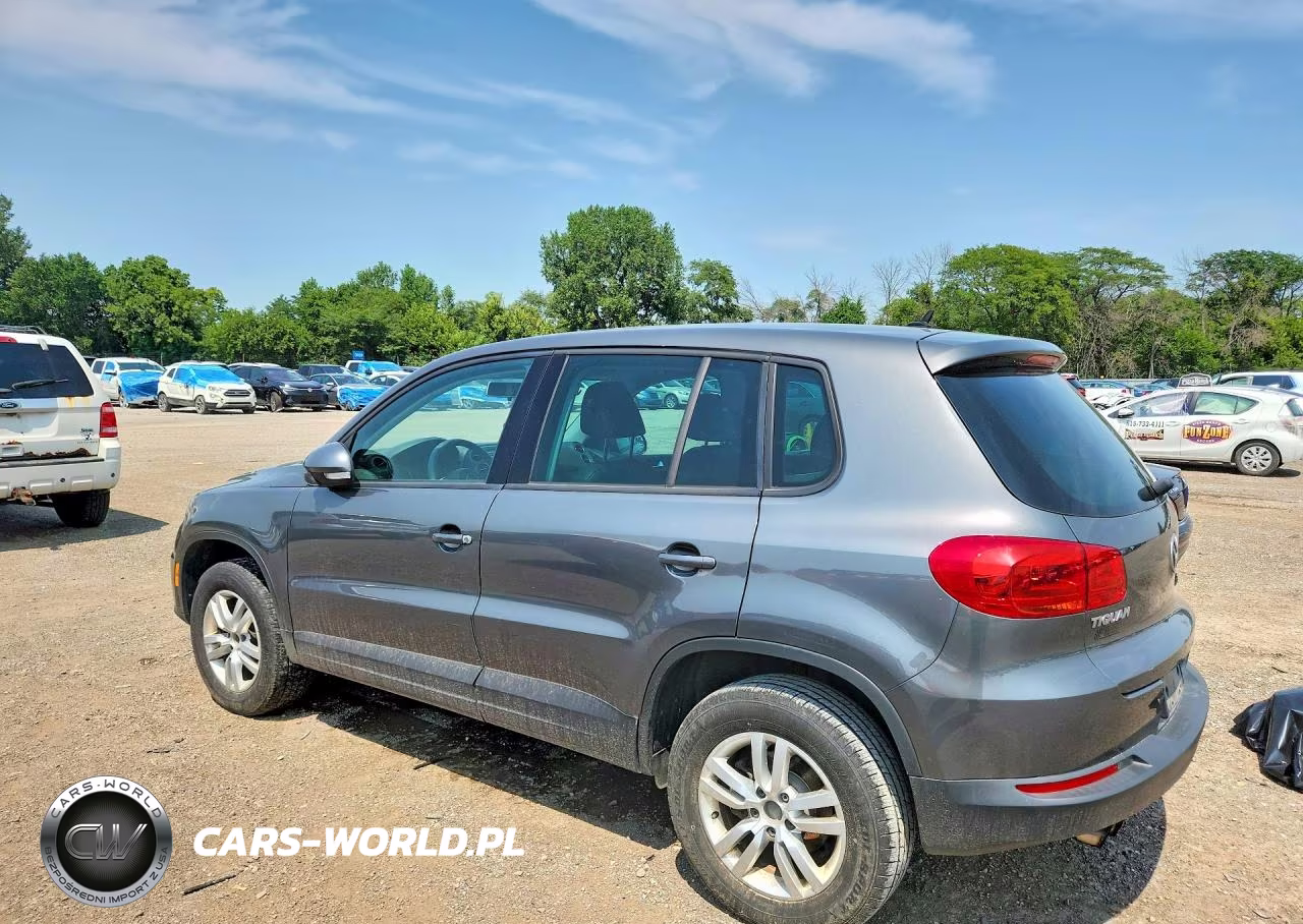 2012 Volkswagen Tiguan S VIN:WVGAV7AX1CW004999 - 2