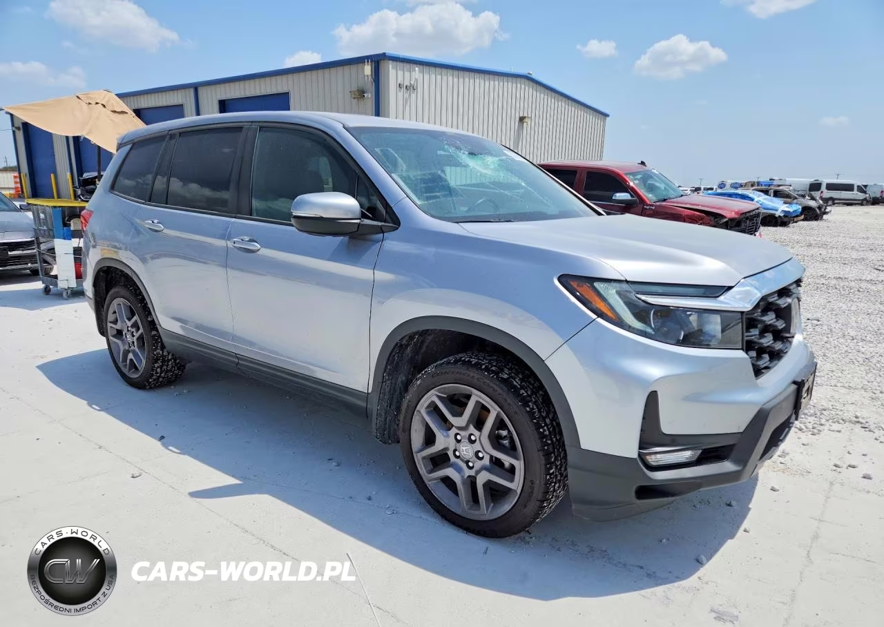 2022 Honda Passport Exl VIN:5FNYF8H59NB027724 - 4