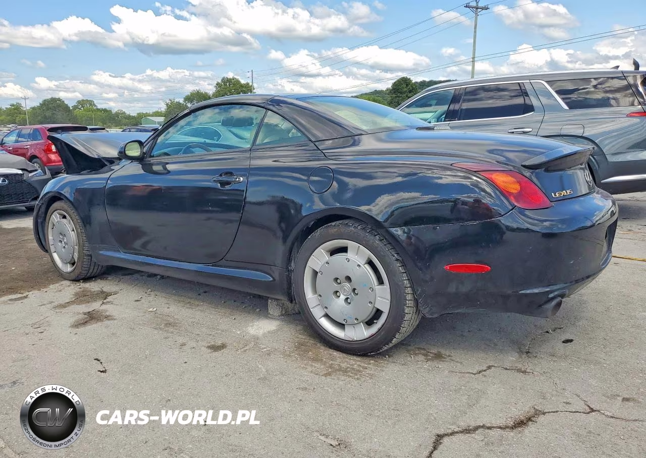 2003 Lexus Sc 430 VIN:JTHFN48YX30041297 - 2