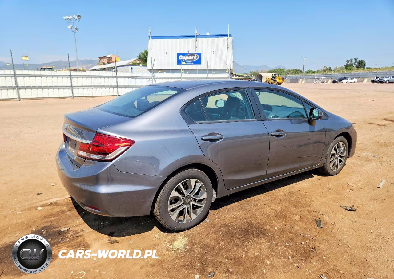 2013 Honda Civic Exl VIN:19XFB2F94DE021114 - 3