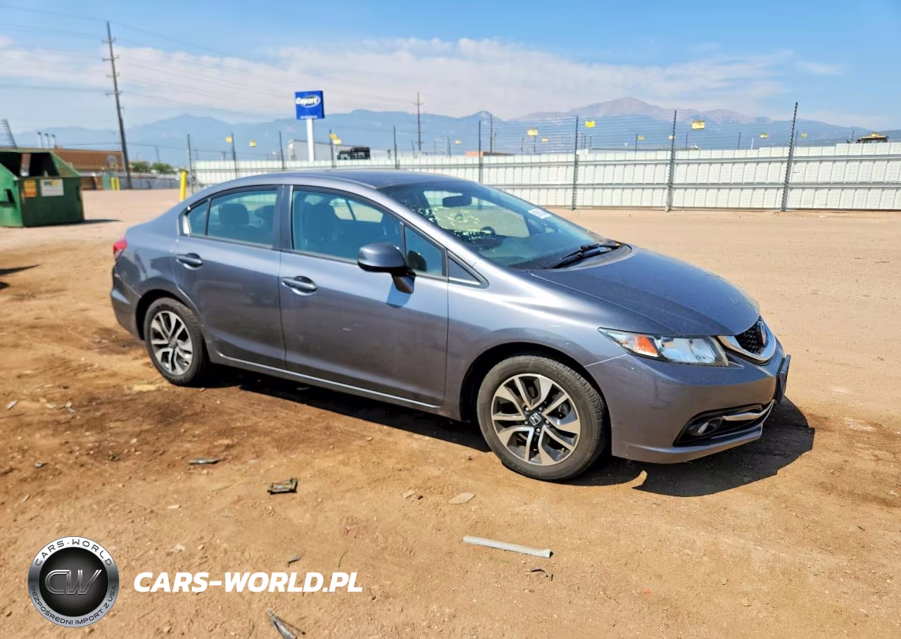 2013 Honda Civic Exl VIN:19XFB2F94DE021114 - 4