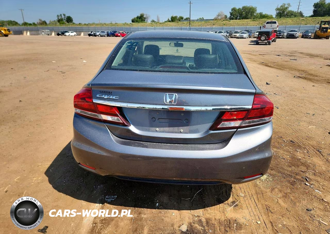 2013 Honda Civic Exl VIN:19XFB2F94DE021114 - 6