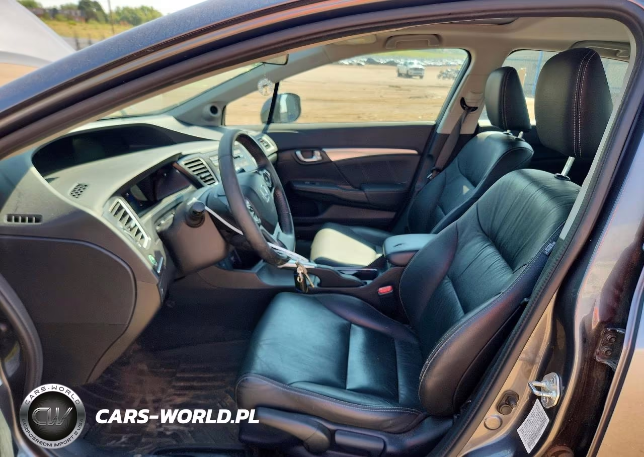 2013 Honda Civic Exl VIN:19XFB2F94DE021114 - 7