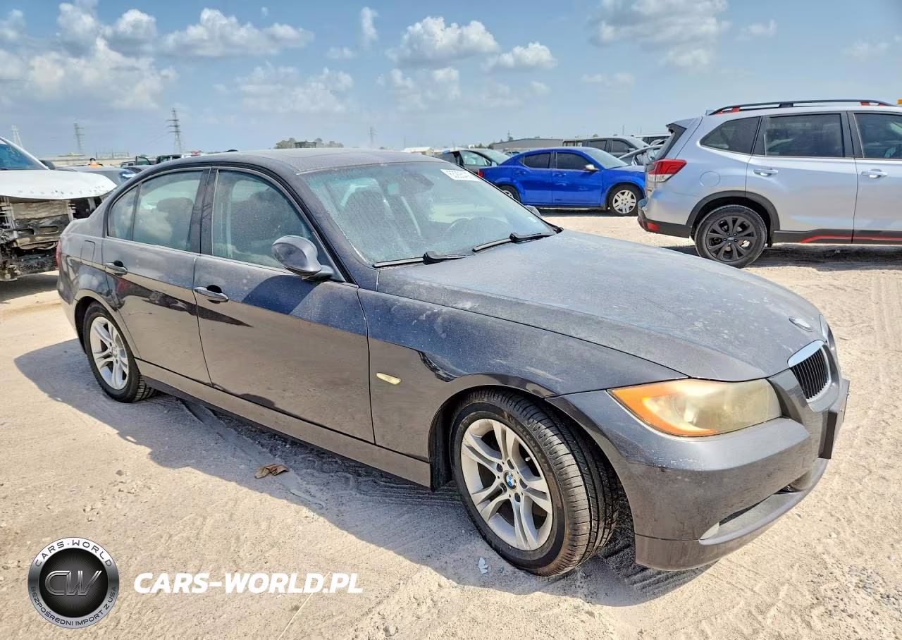 2008 BMW 328 I VIN:WBAVA37518NL56846 - 4