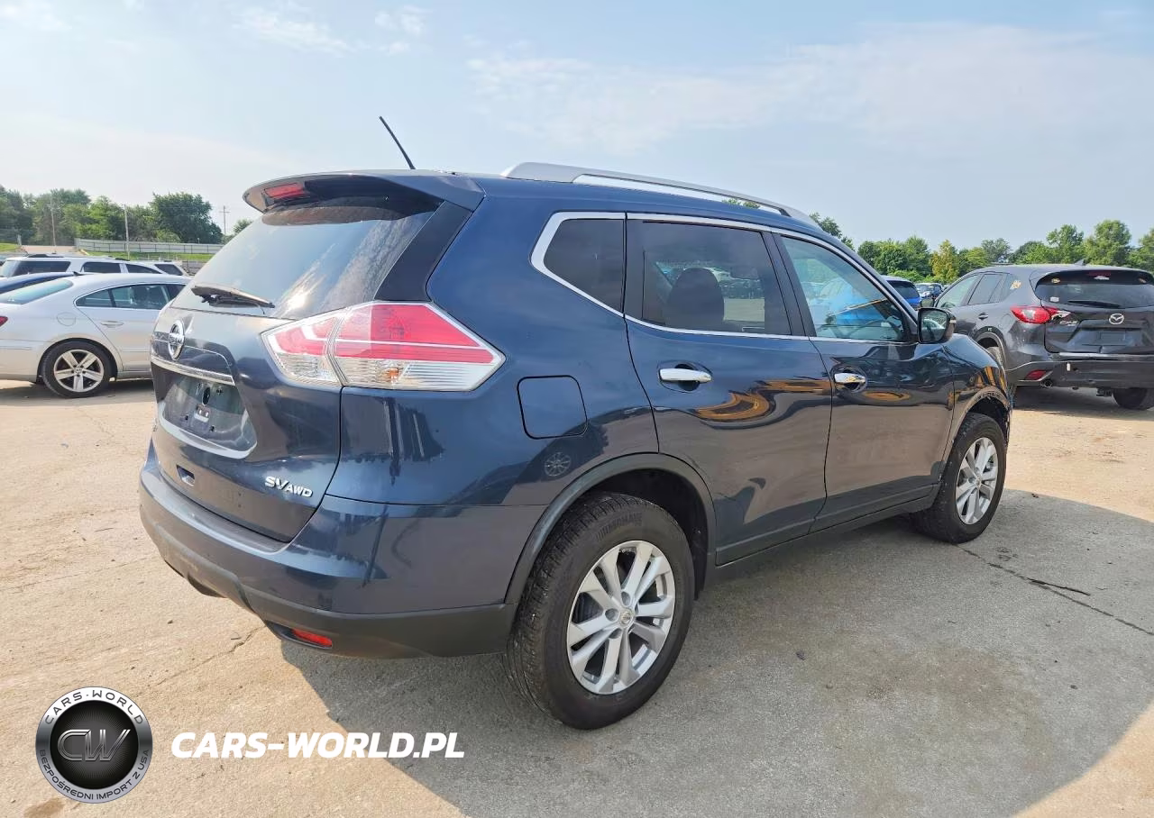 2015 Nissan Rogue Sv VIN:KNMAT2MV3FP525633 - 3