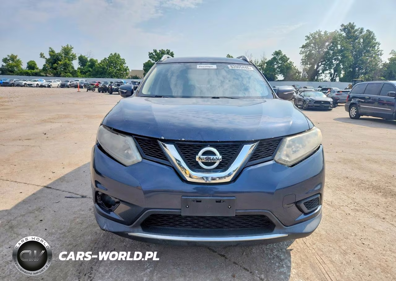 2015 Nissan Rogue Sv VIN:KNMAT2MV3FP525633 - 5