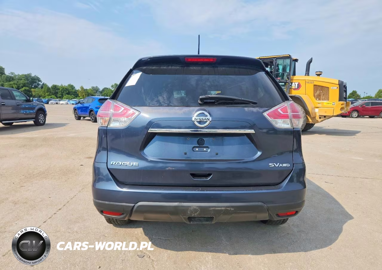 2015 Nissan Rogue Sv VIN:KNMAT2MV3FP525633 - 6