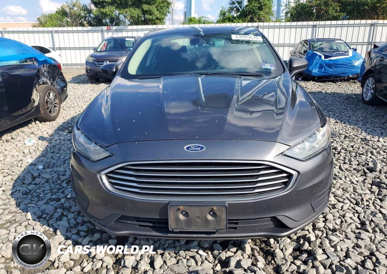 2019 Ford Fusion Se VIN:3FA6P0LU1KR146162 - 5