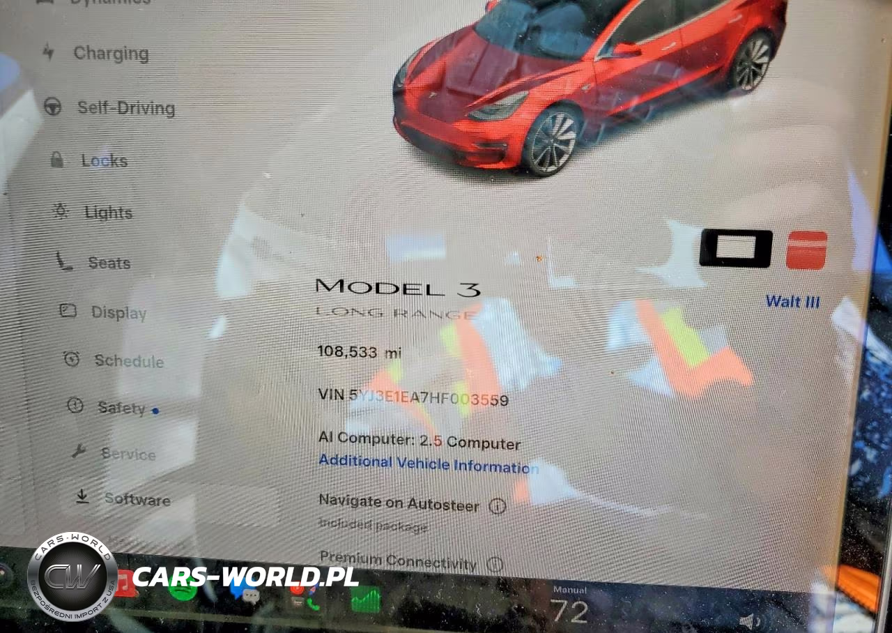 2017 Tesla Model 3 VIN:5YJ3E1EA7HF003559 - 9