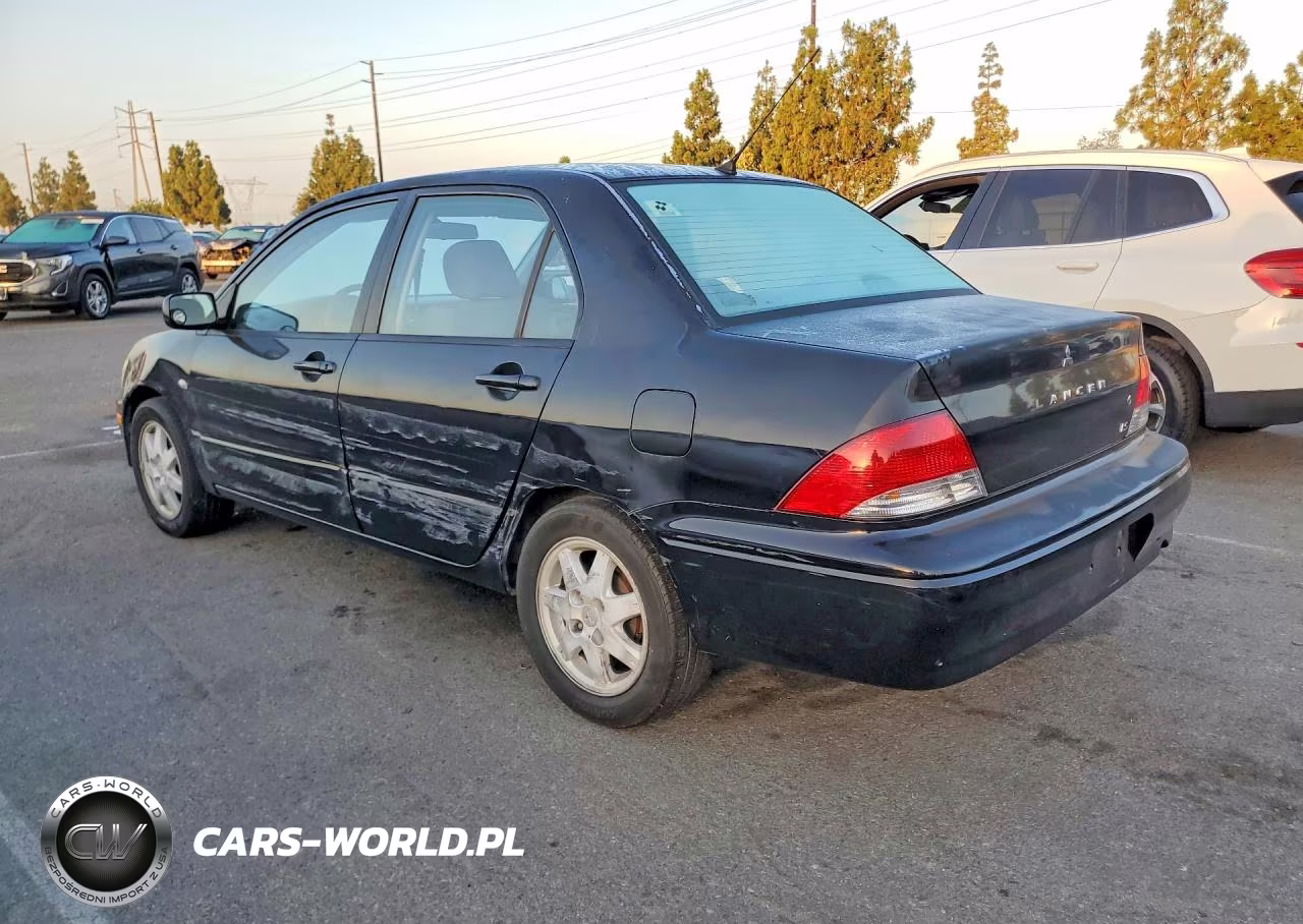 2002 Mitsubishi Lancer Ls VIN:JA3AJ36E92U080415 - 2