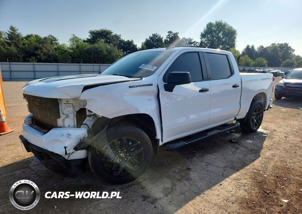 2022 Chevrolet Silverado Ltd K1500 Custom VIN:1GCPYBEK8NZ177914 - 1