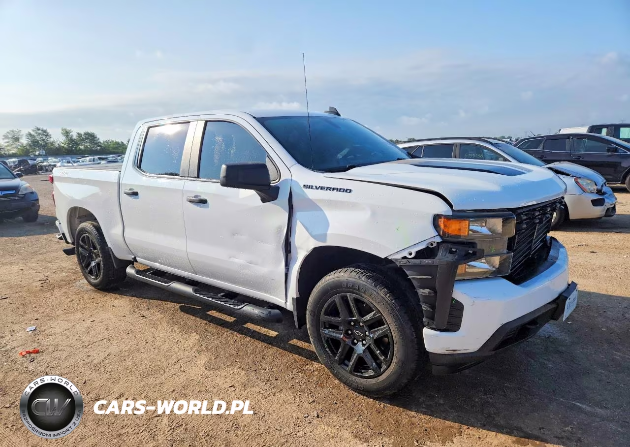 2022 Chevrolet Silverado Ltd K1500 Custom VIN:1GCPYBEK8NZ177914 - 4