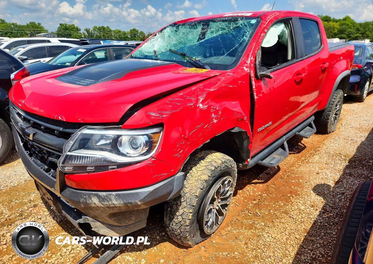 2019 Chevrolet Colorado Zr2 VIN:1GCGTEEN7K1158453 - 1
