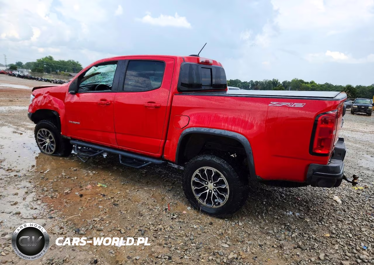 2019 Chevrolet Colorado Zr2 VIN:1GCGTEEN7K1158453 - 2