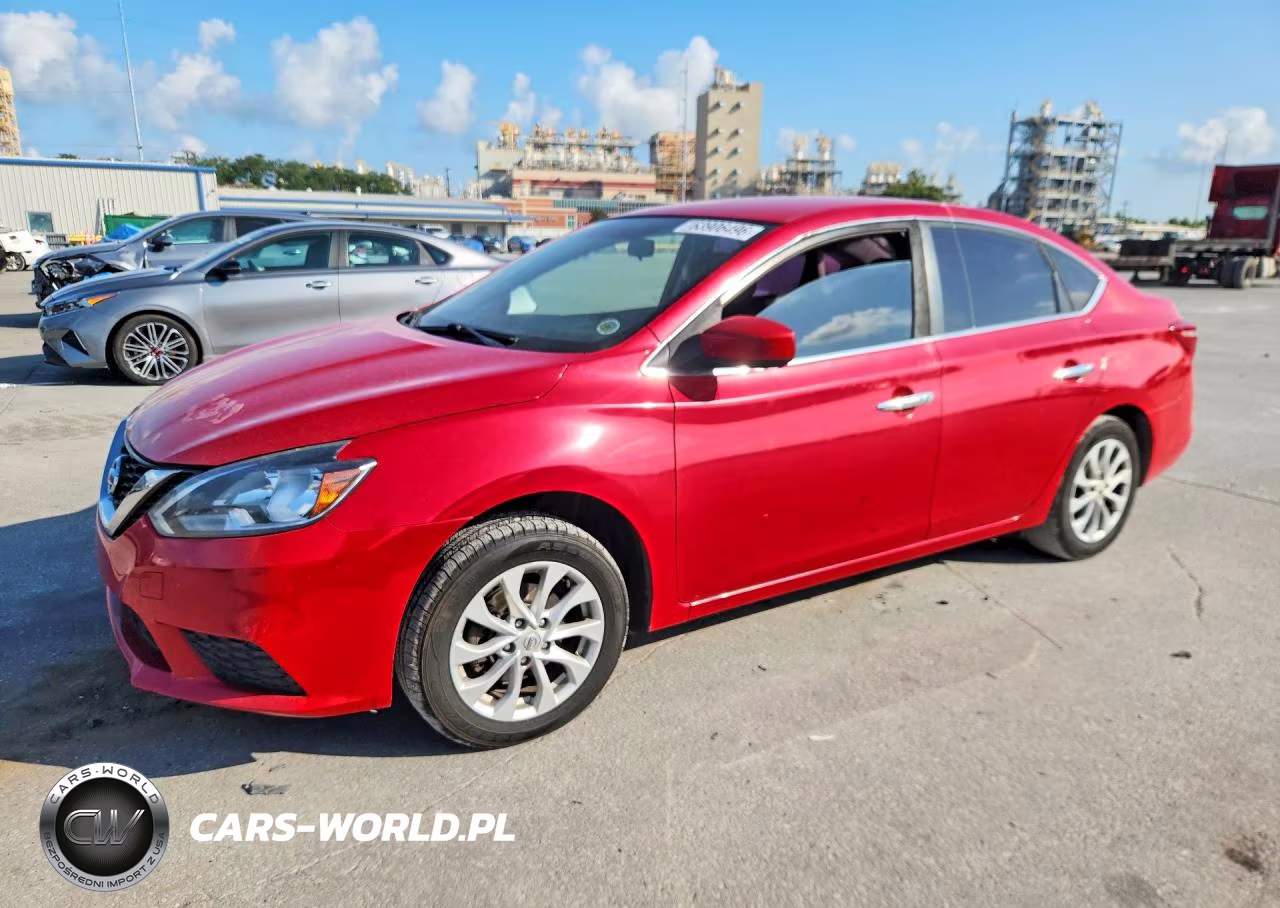 2018 Nissan Sentra Sv VIN:3N1AB7AP1JL616980 - 1