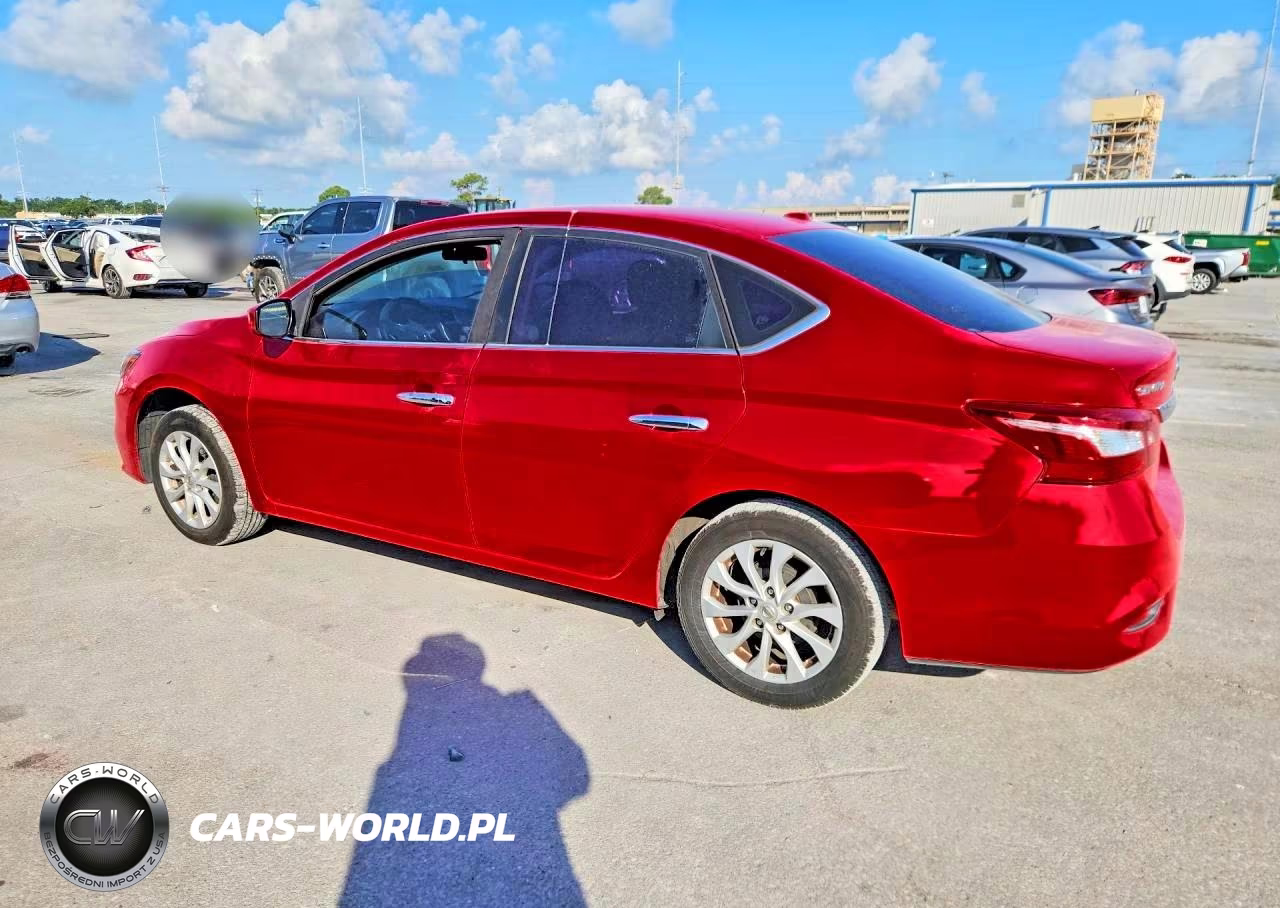 2018 Nissan Sentra Sv VIN:3N1AB7AP1JL616980 - 2