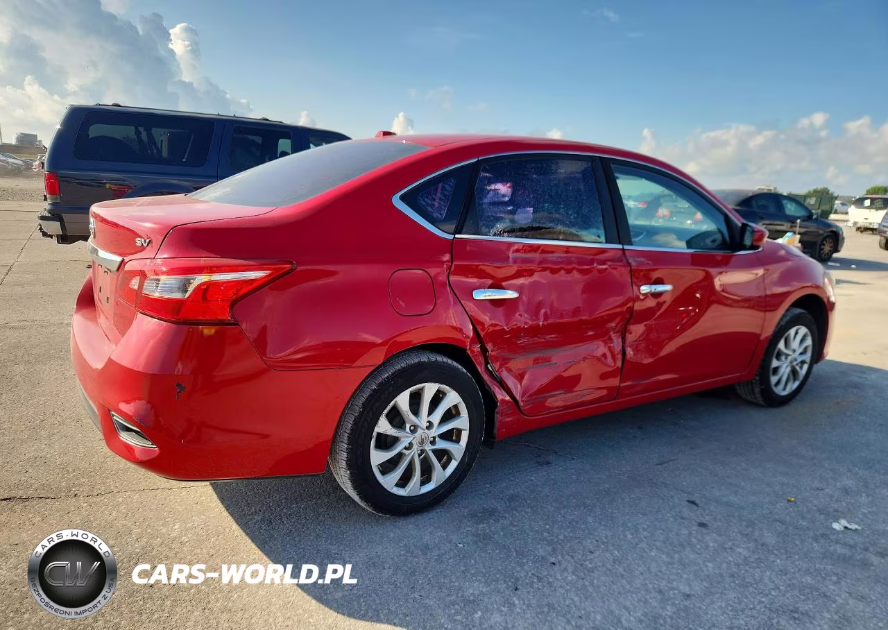2018 Nissan Sentra Sv VIN:3N1AB7AP1JL616980 - 3
