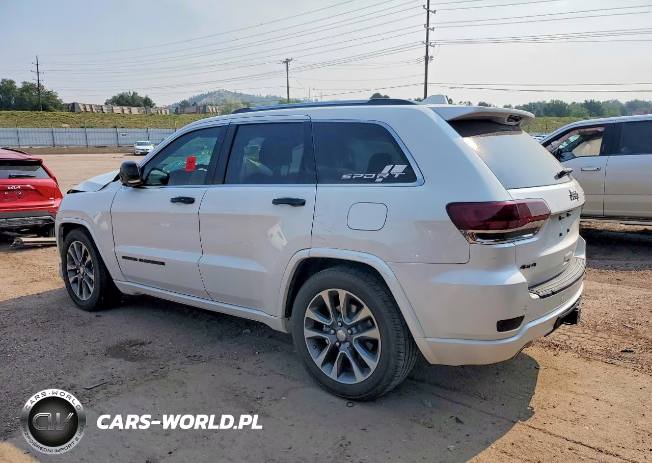 2017 Jeep Grand Cherokee Overland VIN:1C4RJFCG6HC607515 - 2