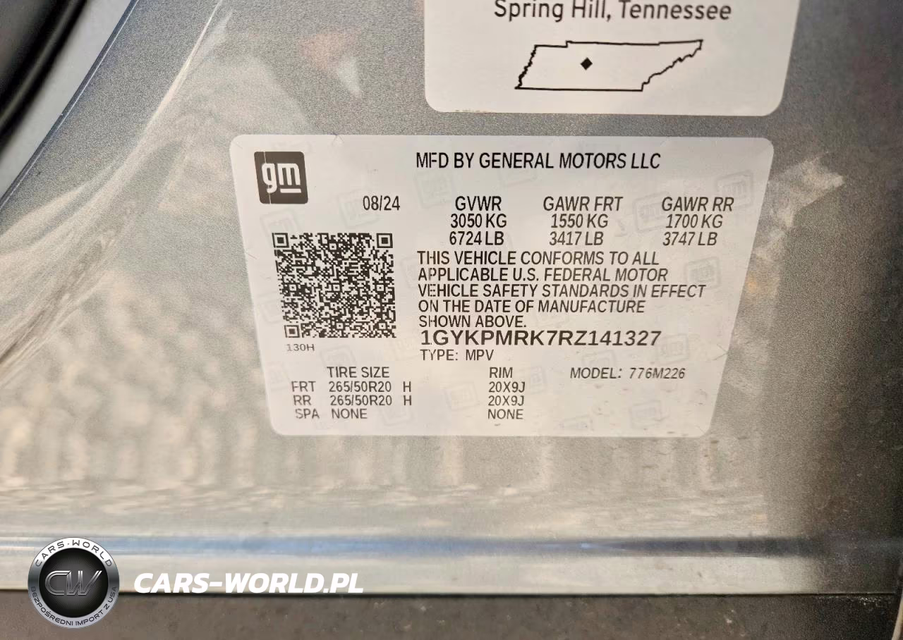 2024 Cadillac Lyriq Tech VIN:1GYKPMRK7RZ141327 - 12