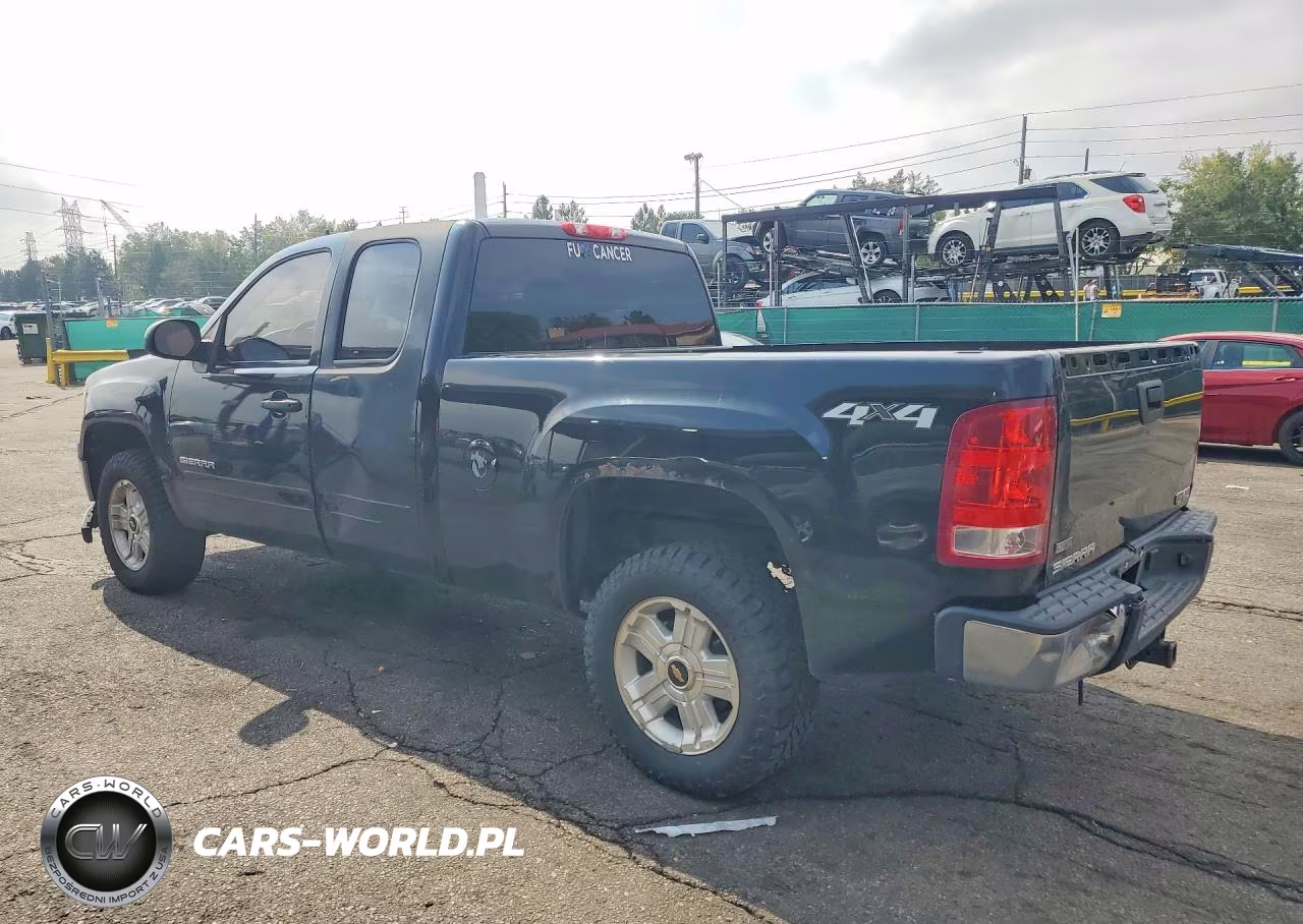 2012 GMC Sierra K1500 Sl VIN:1GTR2UEA2CZ324173 - 2