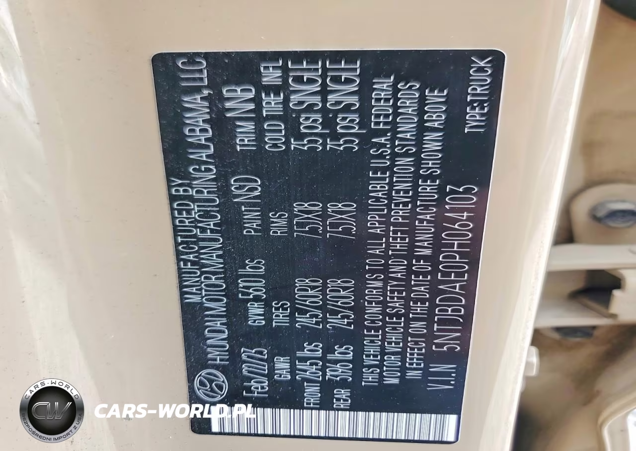 2023 Hyundai Santa Cruz Sel VIN:5NTJBDAE0PH064103 - 13