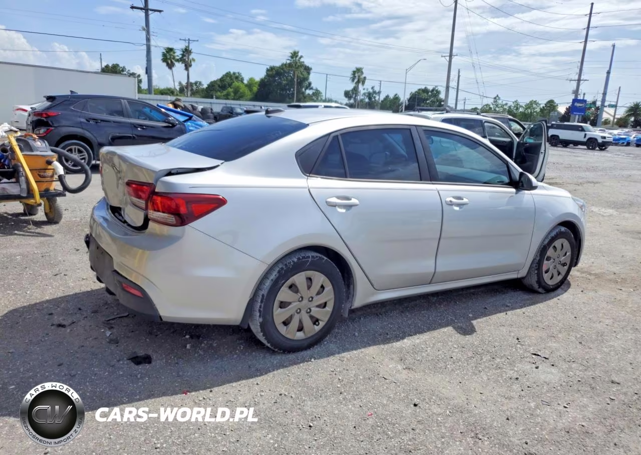 2020 Kia Rio Lx VIN:3KPA24AD2LE296609 - 3