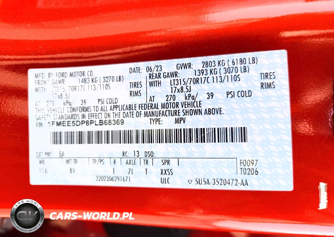 2023 Ford Bronco Base VIN:1FMEE5DP8PLB68369 - 14