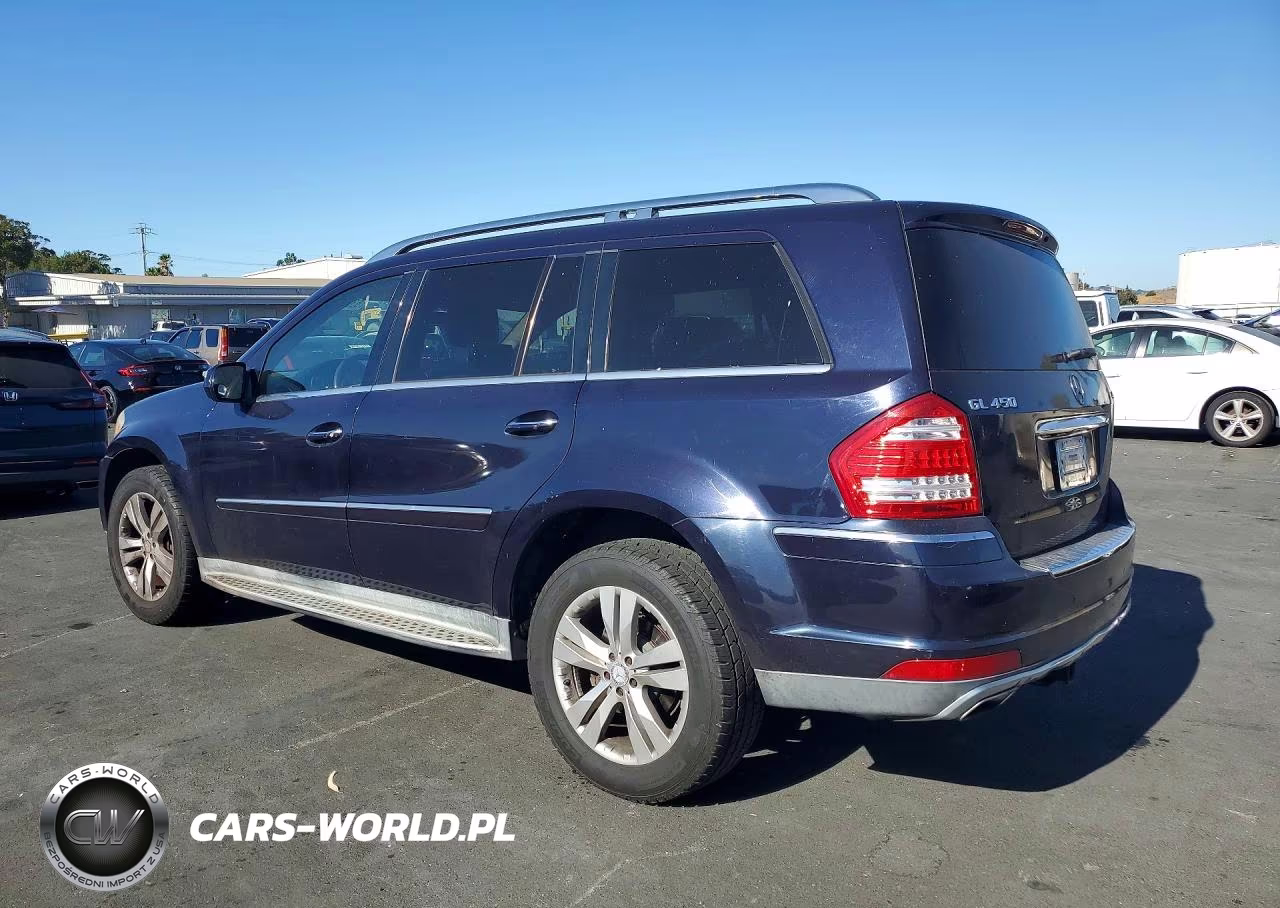 2010 Mercedes-Benz Gl 450 4Matic VIN:4JGBF7BE8AA587550 - 2