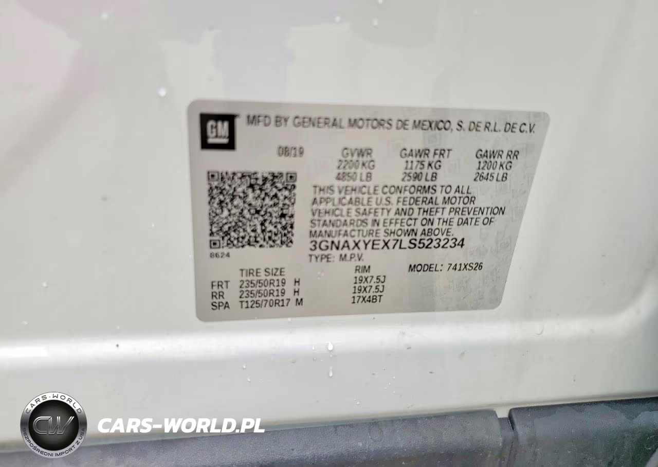 2020 Chevrolet Equinox Premier VIN:3GNAXYEX7LS523234 - 13