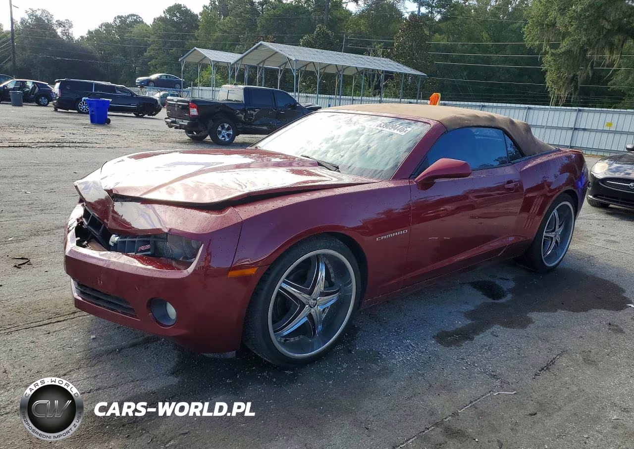 2011 Chevrolet Camaro Lt VIN:2G1FC3DD5B9167116 - 1