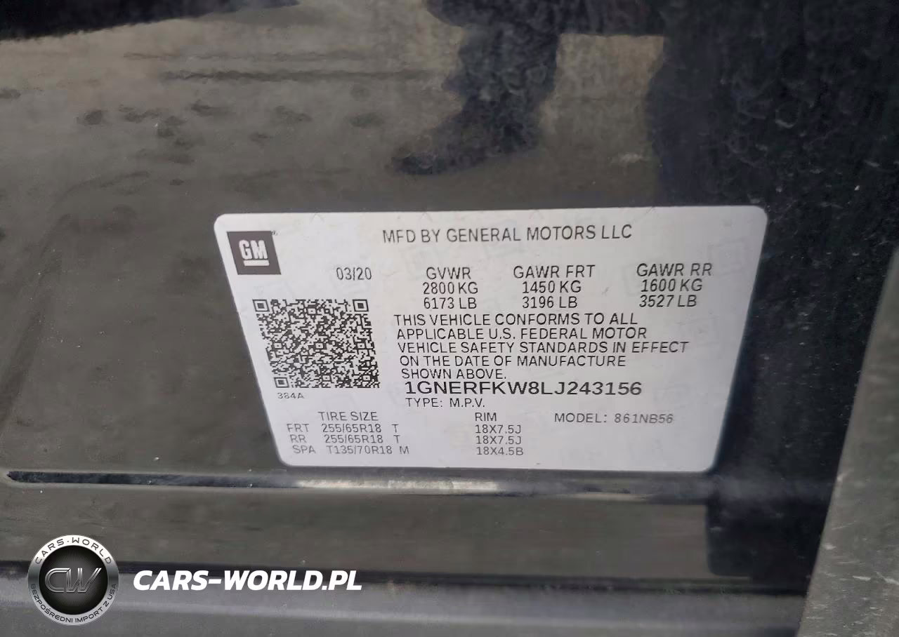 2020 Chevrolet Traverse Ls VIN:1GNERFKW8LJ243156 - 12