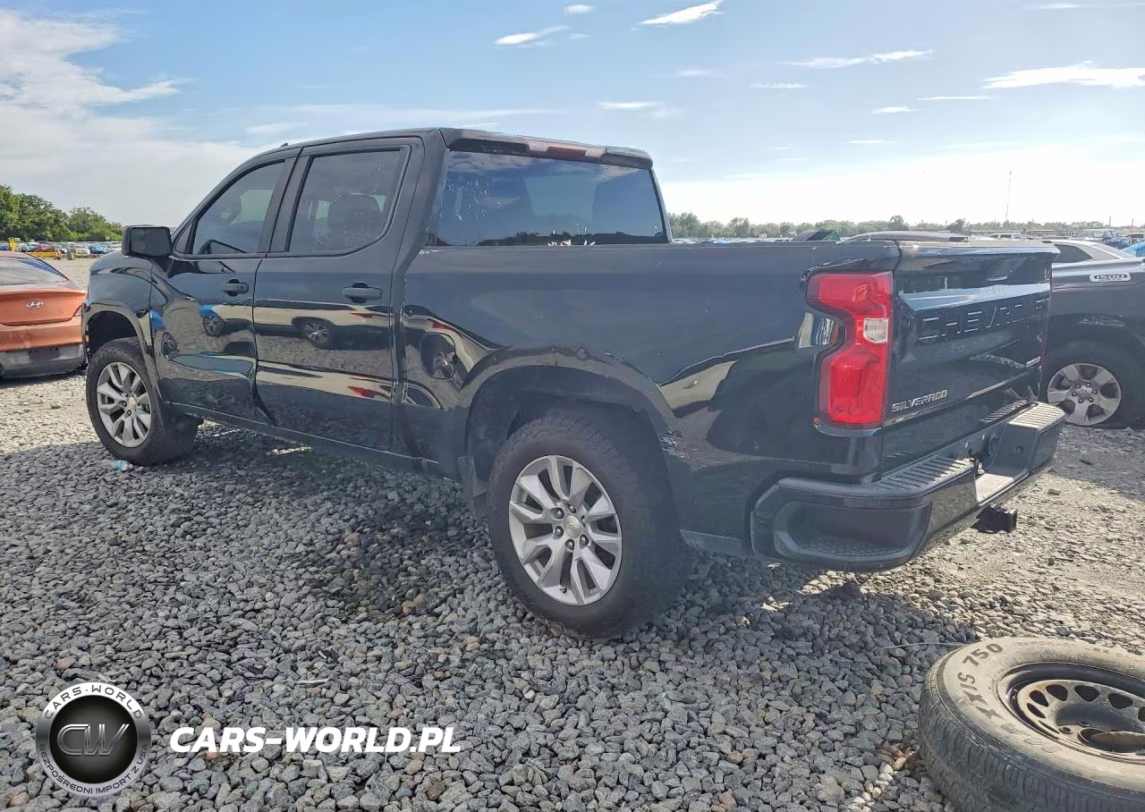 2021 Chevrolet Silverado C1500 Custom VIN:3GCPWBEK0MG128422 - 2