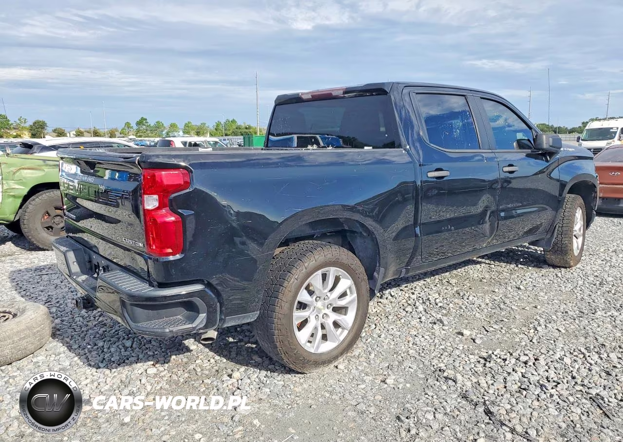 2021 Chevrolet Silverado C1500 Custom VIN:3GCPWBEK0MG128422 - 3