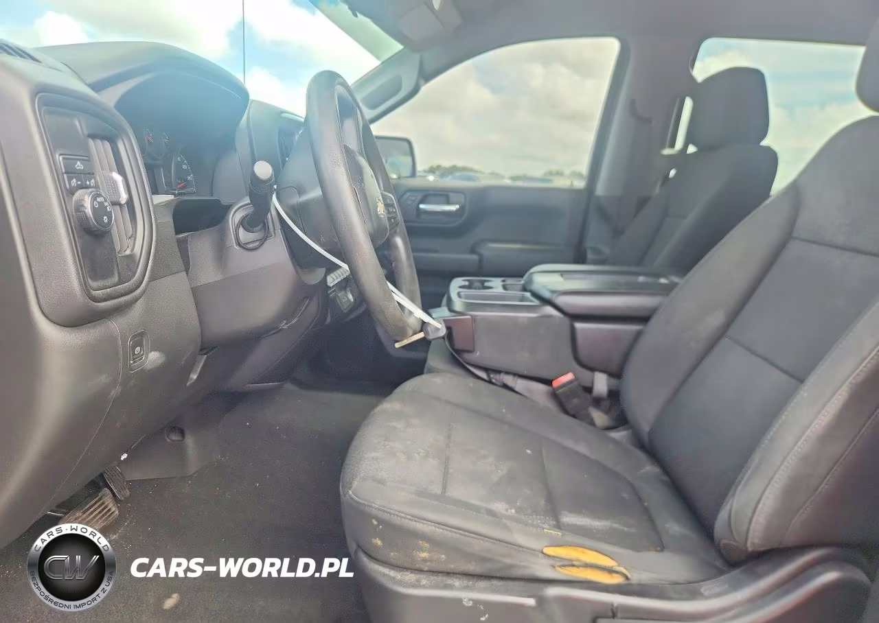 2021 Chevrolet Silverado C1500 Custom VIN:3GCPWBEK0MG128422 - 7
