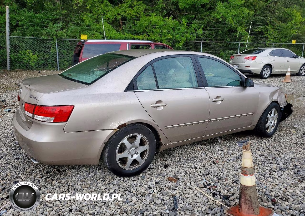 2006 Hyundai Sonata Gls V6 VIN:5NPEU46F36H038850 - 3
