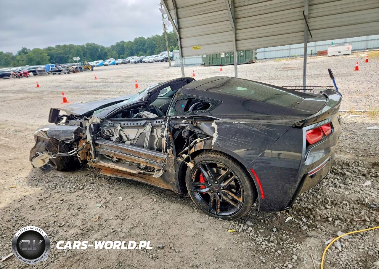 2017 Chevrolet Corvette Stingray Z51 1Lt VIN:1G1YH2D7XH5116117 - 2