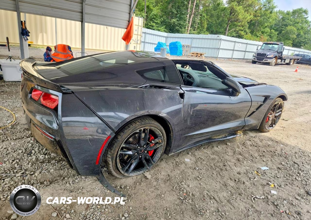 2017 Chevrolet Corvette Stingray Z51 1Lt VIN:1G1YH2D7XH5116117 - 3