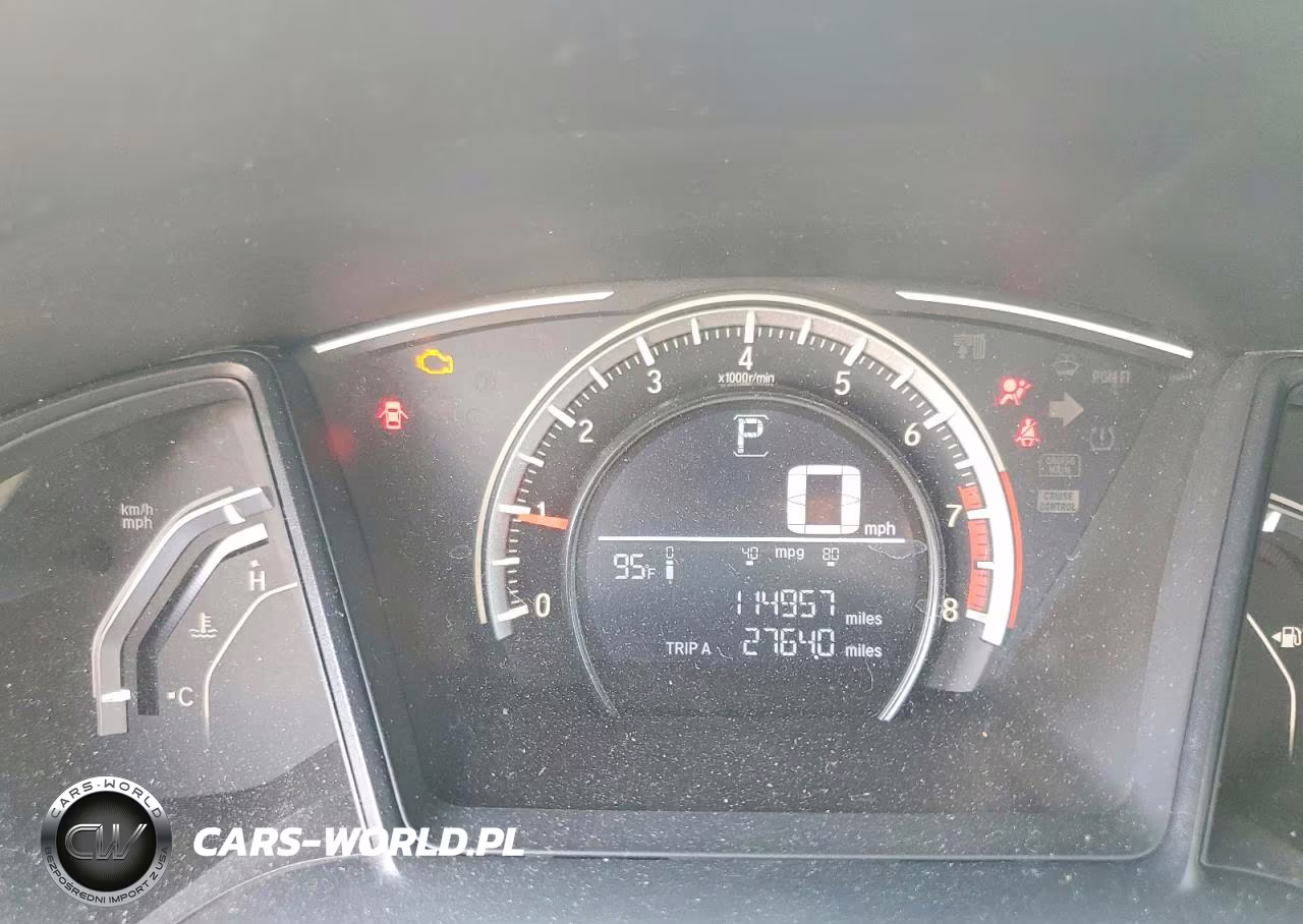 2017 Honda Civic Lx VIN:19XFC2F50HE228566 - 9