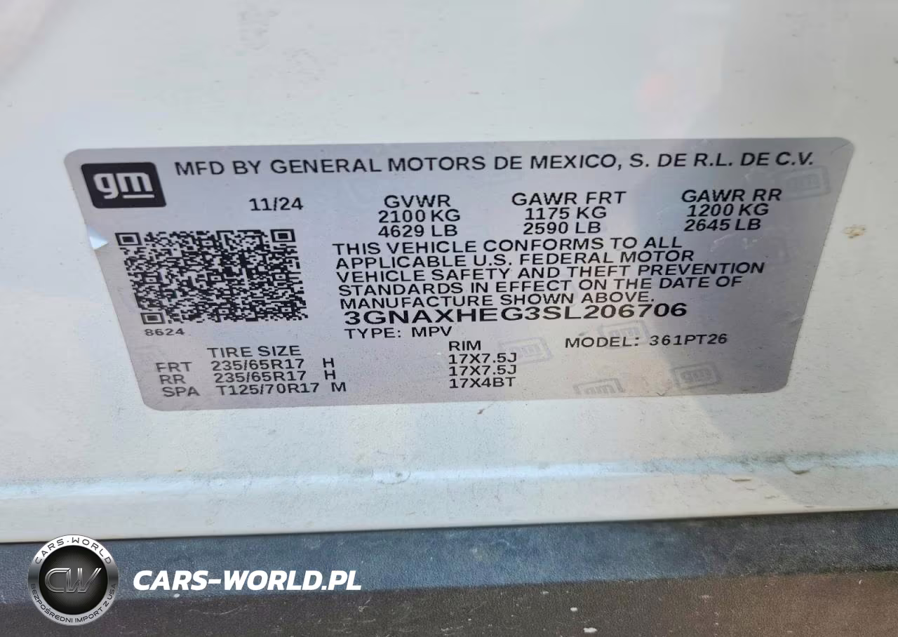 2025 Chevrolet Equinox Lt VIN:3GNAXHEG3SL206706 - 13