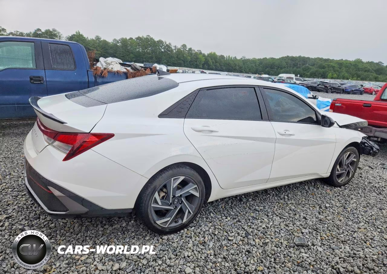 2025 Hyundai Elantra Sel Sport VIN:KMHLM4DG0SU871018 - 3