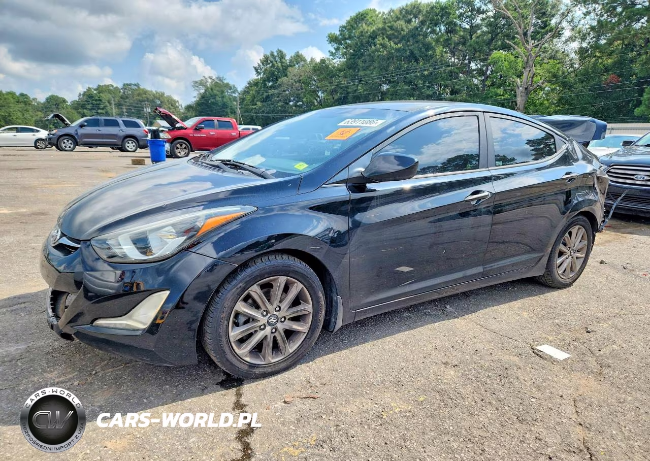 2015 Hyundai Elantra Se VIN:KMHDH4AE4FU259938 - 1