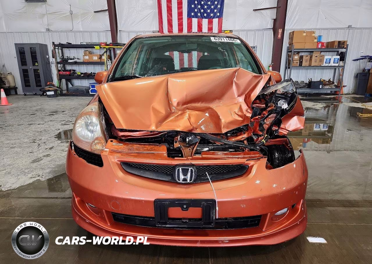2008 Honda Fit Sport VIN:JHMGD38618S033441 - 5