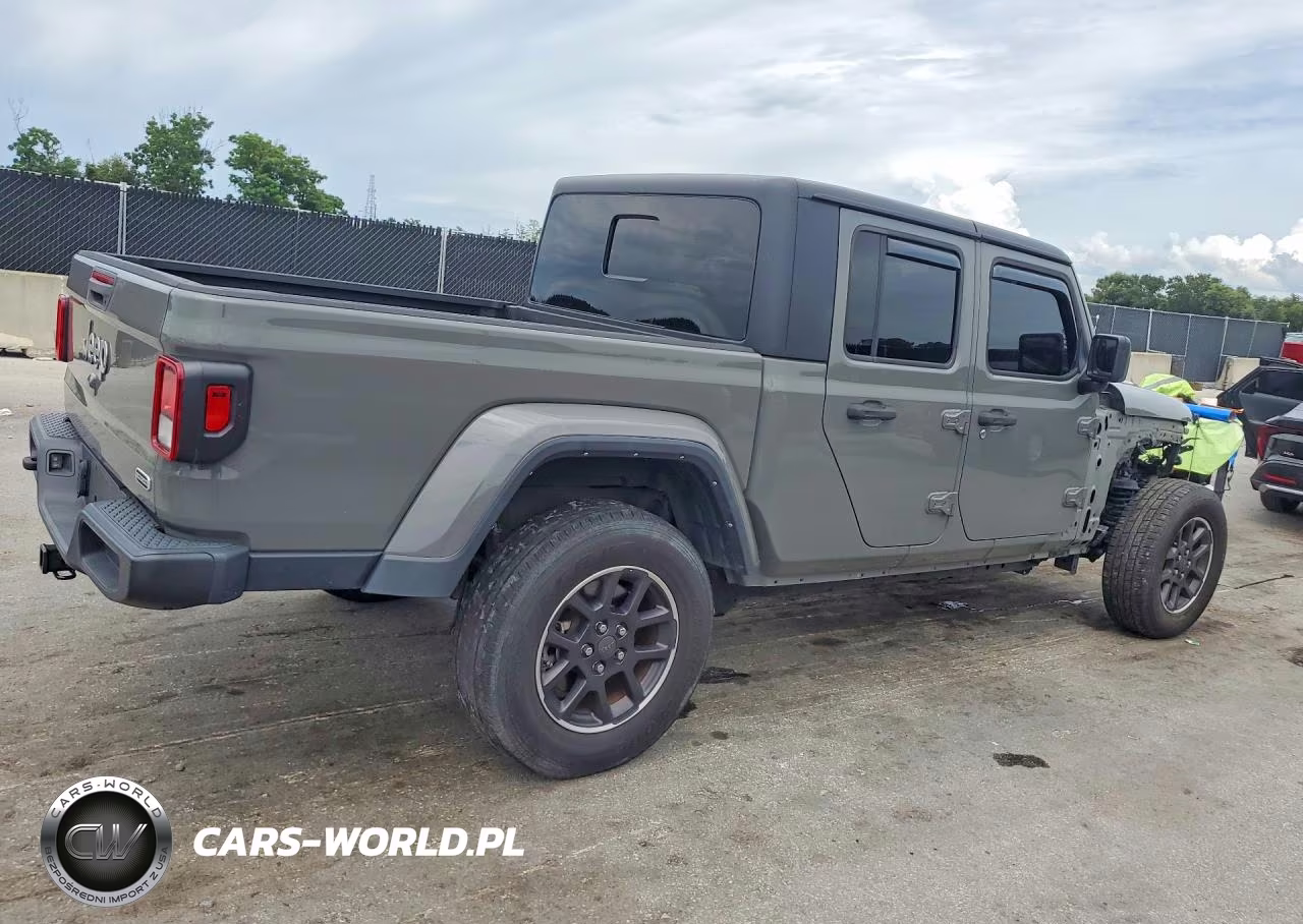2023 Jeep Gladiator Overland VIN:1C6HJTFGXPL522155 - 3