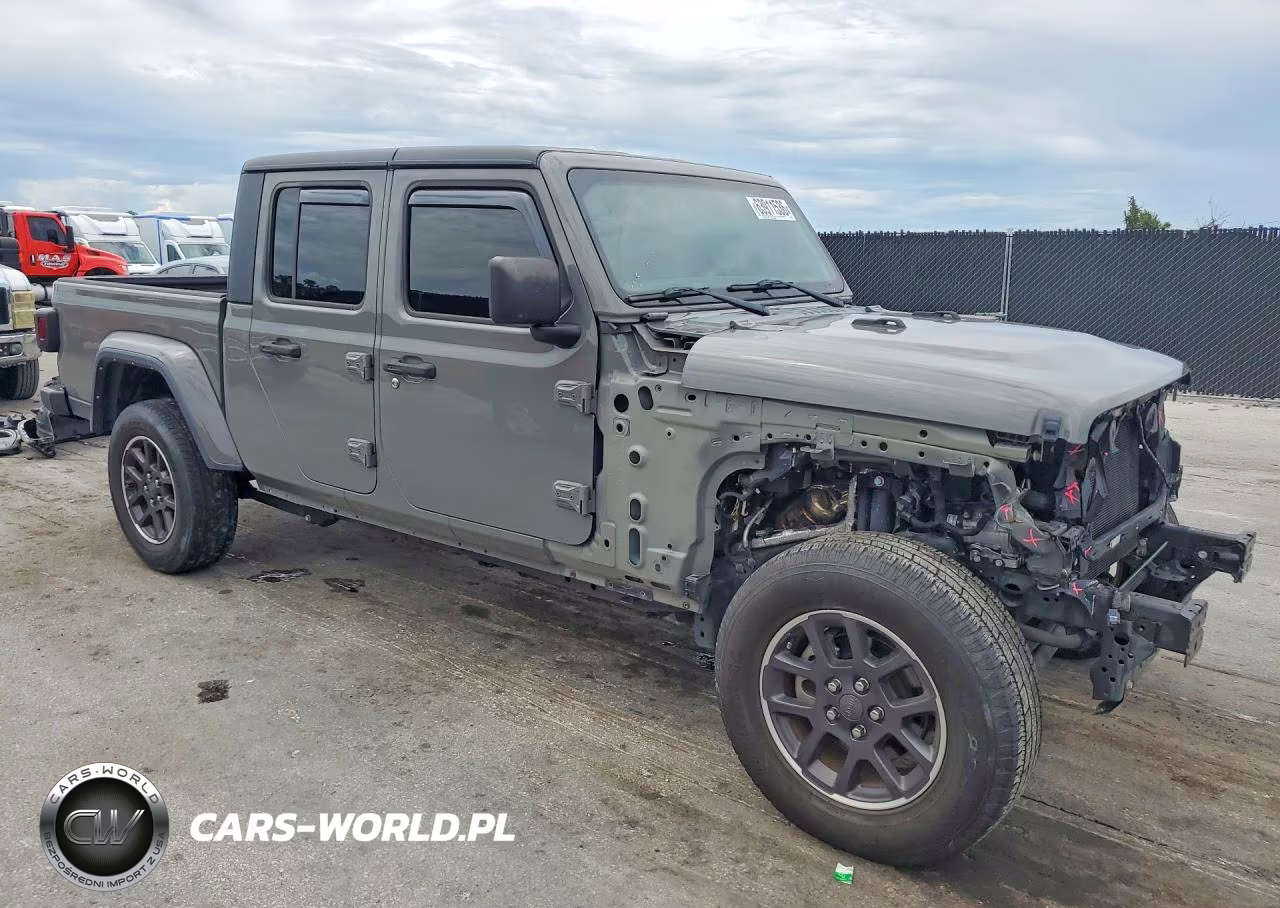 2023 Jeep Gladiator Overland VIN:1C6HJTFGXPL522155 - 4