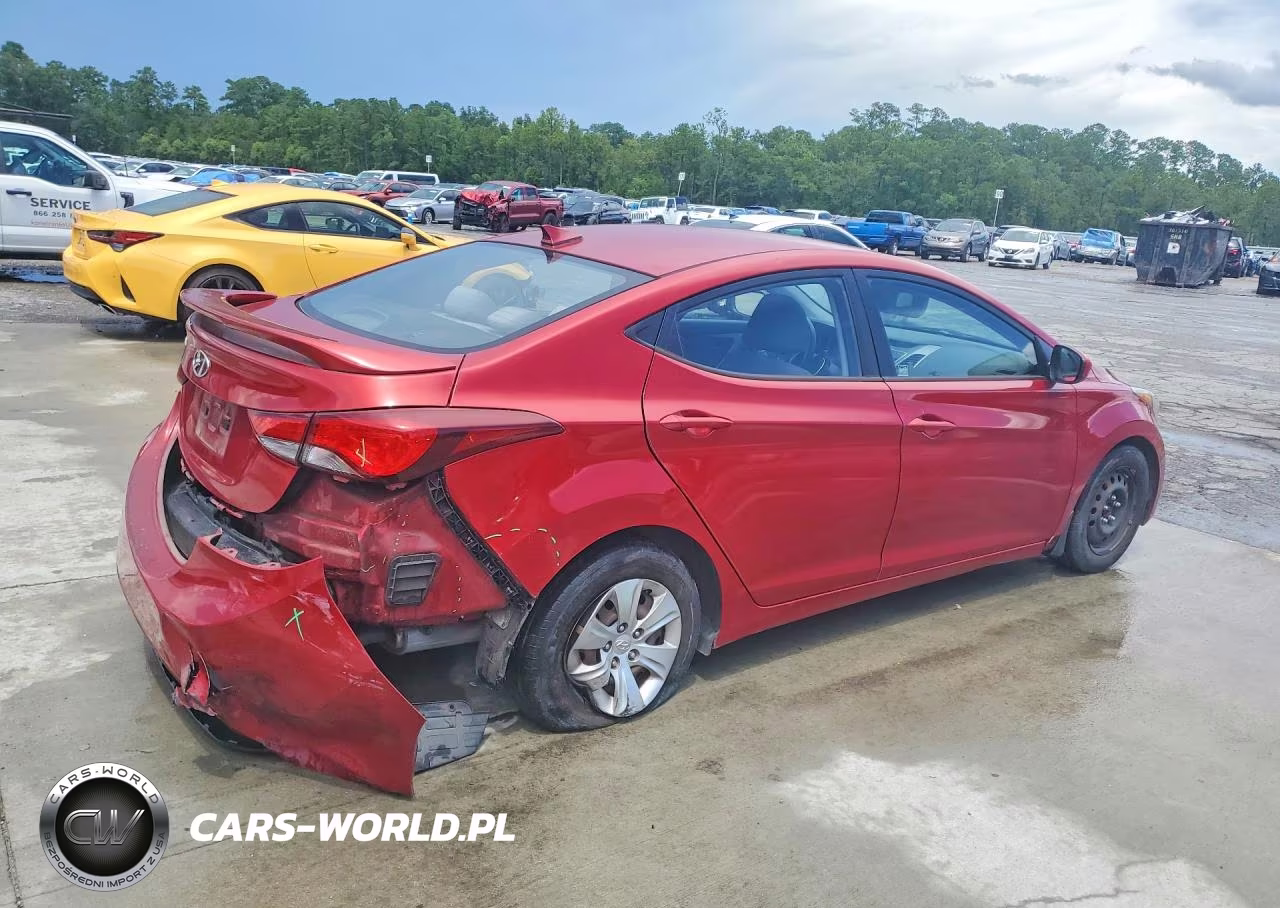 2016 Hyundai Elantra Se VIN:KMHDH4AE1GU600942 - 3