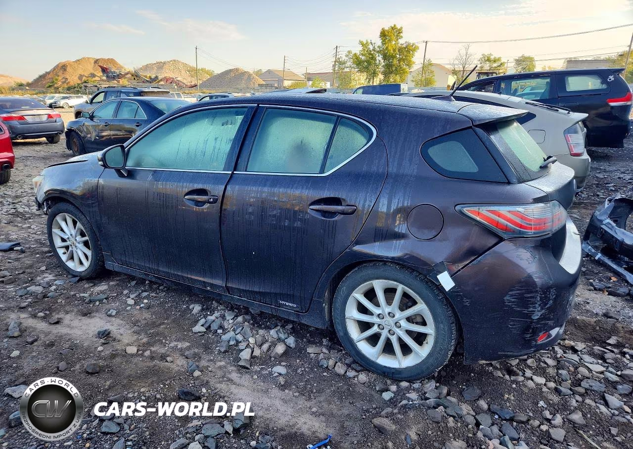 2011 Lexus Ct VIN:JTHKD5BH9B2041424 - 2