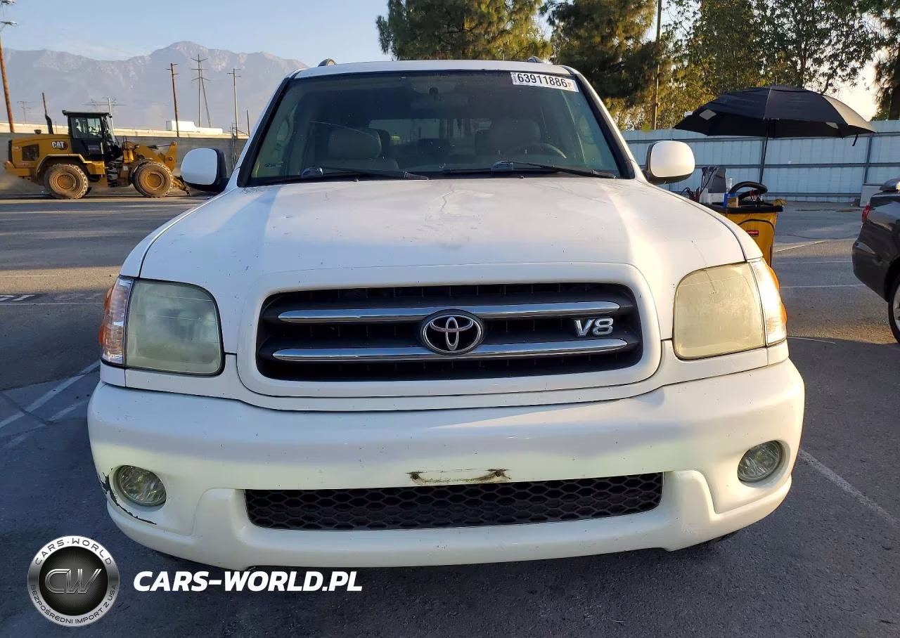 2002 Toyota Sequoia Limited VIN:5TDZT38A92S086857 - 5